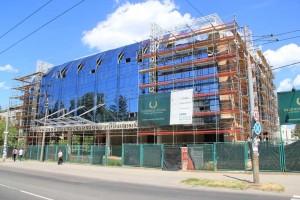 Construction site where Milan Zukanovic committed suicide