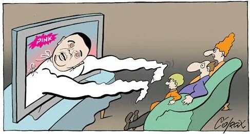 Corax karikatura D.J.Vučićević