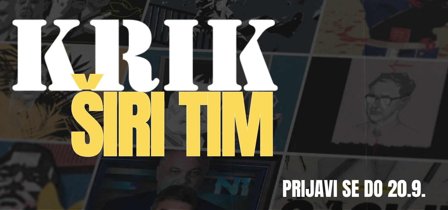 KRIK širi tim!